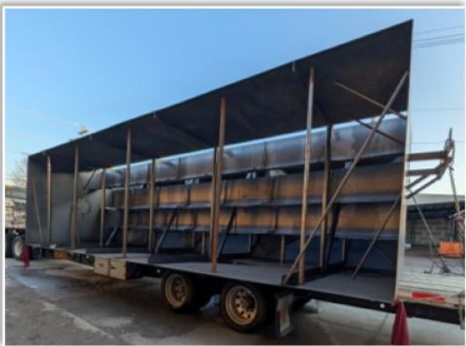 Precipitator Inlet Duct